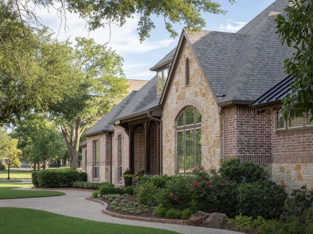 Luxury built-in kitchen in a Melissa, Texas home